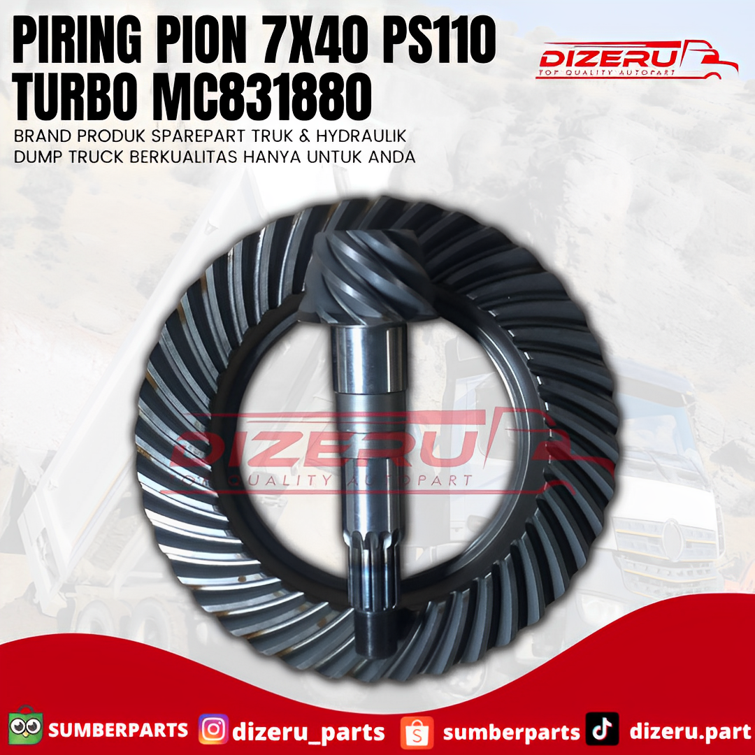 Piring Pion 7x40 ps110 turbo mc831880